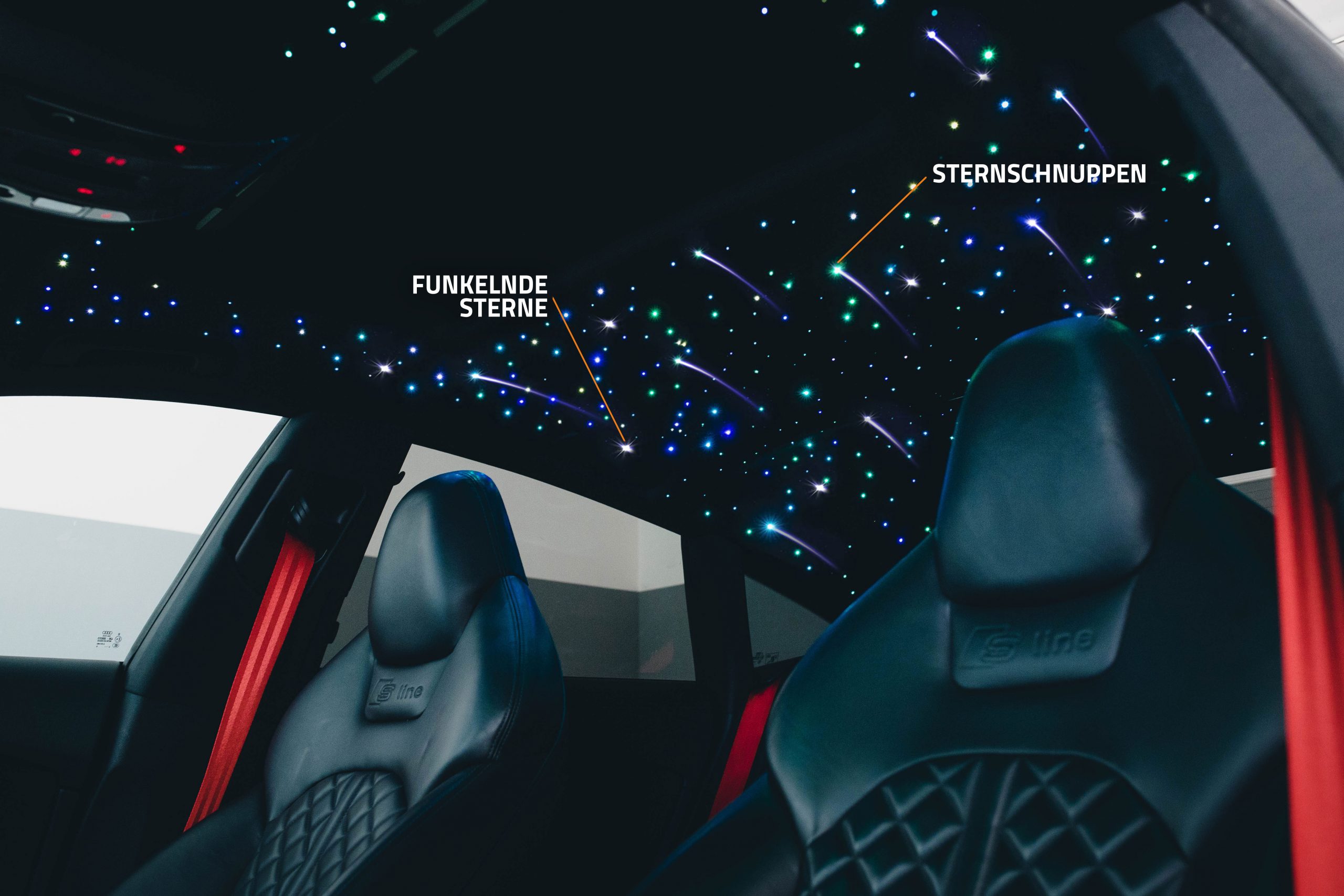 Nachher Sternenhimmel Ambienteinstallationen